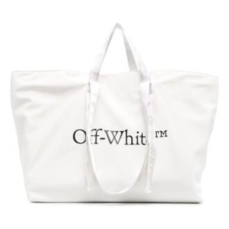 Série de sacs professionnels 21 Sac à main avec impression du logo Blanc