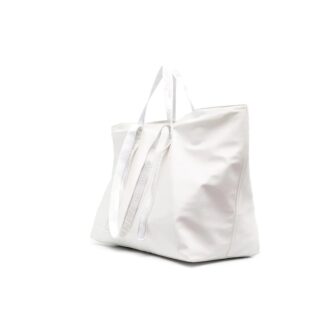 Série de sacs professionnels 21 Sac à main avec impression du logo Blanc
