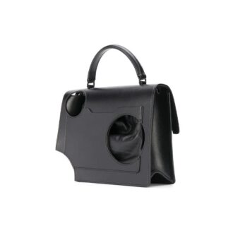 Série en cuir Off-White Jitney 2.8 Sac à bandoulière unique Noir