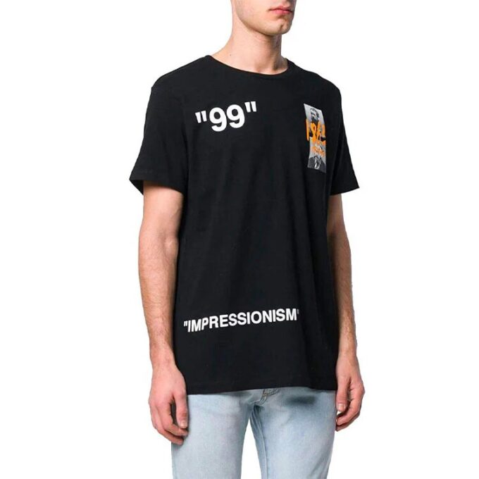 SS19 99 Logo été en coton pour homme