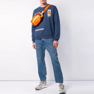 SS19 99 Summer 1863 Sweat-shirt à col rond
