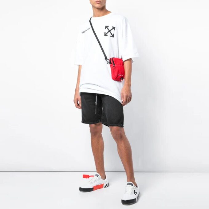 SS19 Adolescent Dos Oversize Hommes Logo