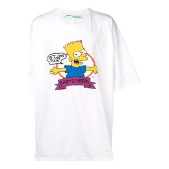 SS19 Bart Simpson T-shirt oversize à manches courtes