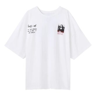 SS19 Imprimé logo Mona Lisa Oversize