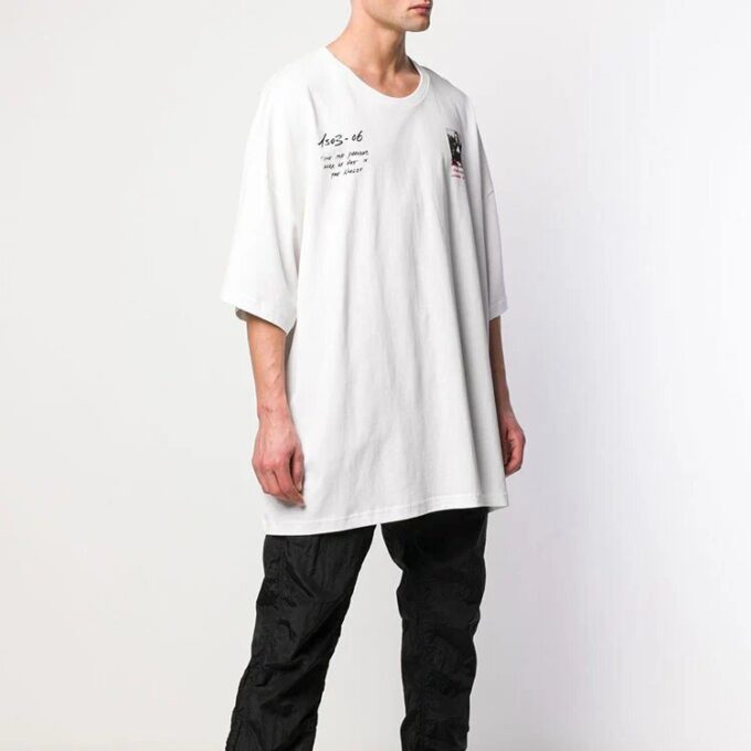 SS19 Imprimé logo Mona Lisa Oversize