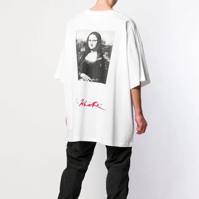 SS19 Imprimé logo Mona Lisa Oversize