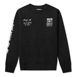 SS19 Pull à col rond pour homme avec logo Mona Lisa