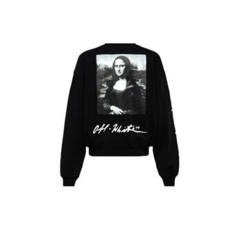 SS19 Pull à col rond pour homme avec logo Mona Lisa