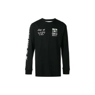 SS19 T-shirt à manches longues pour homme avec logo Mona Lisa