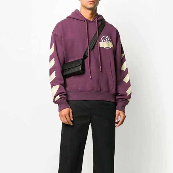 SS20 Arrows Imprimé Homme Violet