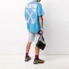 SS20 Imprimé ruban adhésif aéroport pour homme bleu