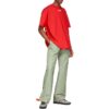 SS20 Imprimé ruban d&rsquo;aéroport pour homme Rouge