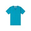 SS20 Ligne ondulée Imprimé blanc Ample Homme Bleu