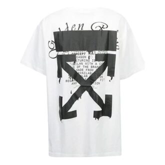 SS20 T-shirt ample à manches courtes avec logo Dripping Arrows