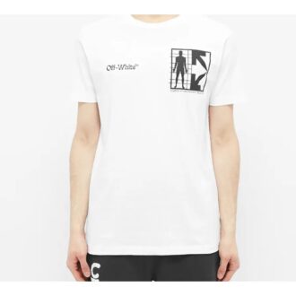 SS20 T-shirt à manches courtes imprimé Half Arrow