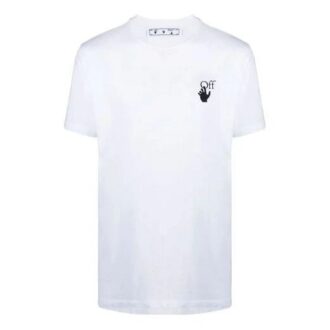 SS21 Arrows, manches courtes, coupe ample, blanc