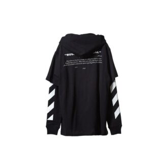 SS21 Bernini Imprimé arrière Casual Noir
