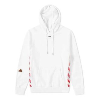 SS21 à capuche, imprimé logo, manches longues, coupe ample, blanc