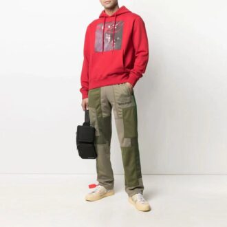 SS21 Caravaggio Arrow Printing Loose Fit Rouge