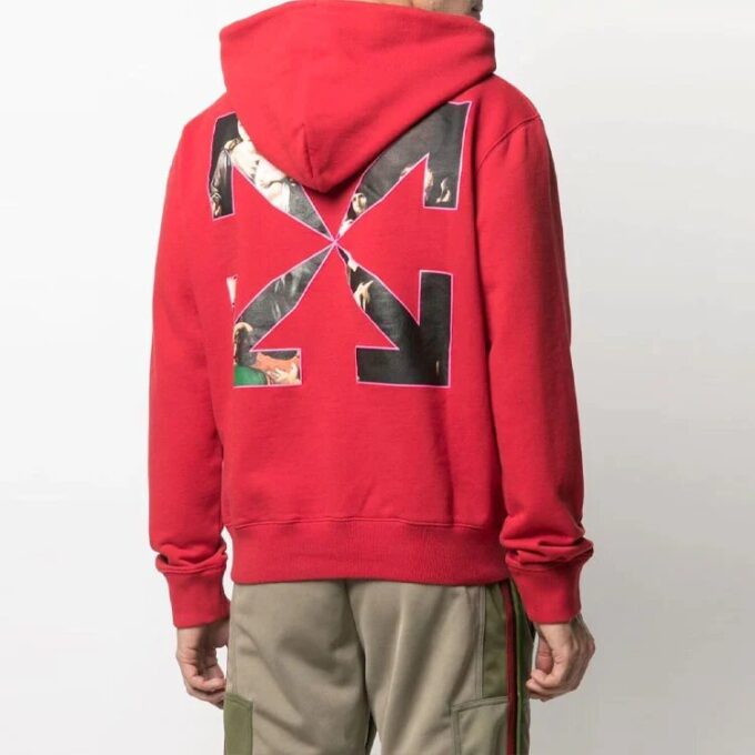 SS21 Caravaggio Arrow Printing Loose Fit Rouge