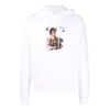 SS21 Caravaggio Garçons Logo imprimé, lacets, coupe ample, blanc