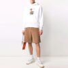 SS21 Caravaggio Garçons Logo imprimé, lacets, coupe ample, blanc