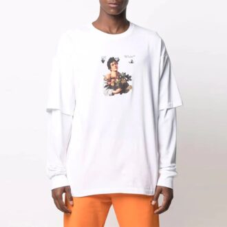 SS21 Caravaggio Garçons Manches longues Blanc