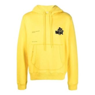 SS21 Casual Imprimé alphabétique Coupe ample Jaune