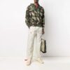 SS21 Imprimé camouflage intégral Coupe ample Vert