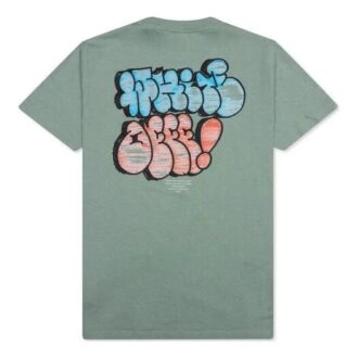 SS21 Imprimé Cartoon Manches courtes Vert