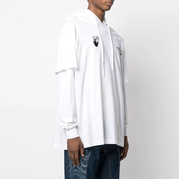 SS21 Imprimé casual blanc