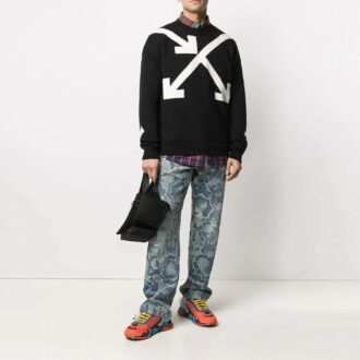 SS21 Imprimé flèches Noir
