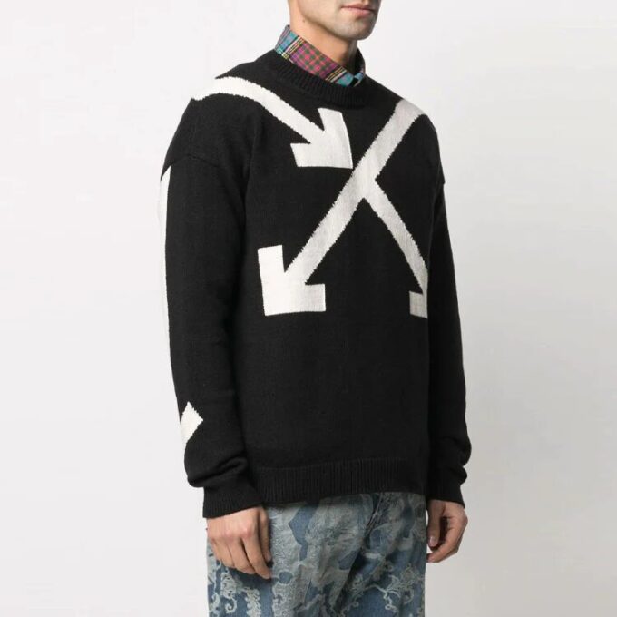 SS21 Imprimé flèches Noir