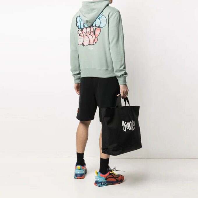 SS21 Imprimé Graffiti Logo Vert
