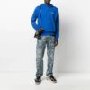 SS21 Imprimé Logo Diagonal Coupe ample Bleu