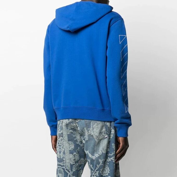 SS21 Imprimé Logo Diagonal Coupe ample Bleu