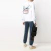 SS21 Imprimé logo graffiti Blanc
