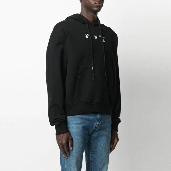 SS21 Imprimé à motifs, coupe ample, noir