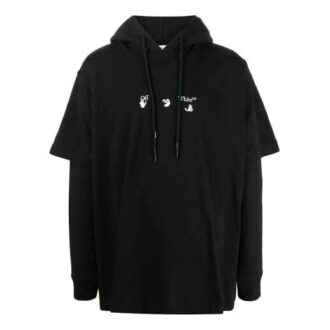 SS21 Logo Arrows Pattern Printing Version standard Noir