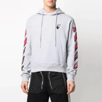 SS21 Logo imprimé, cordon de serrage, gris