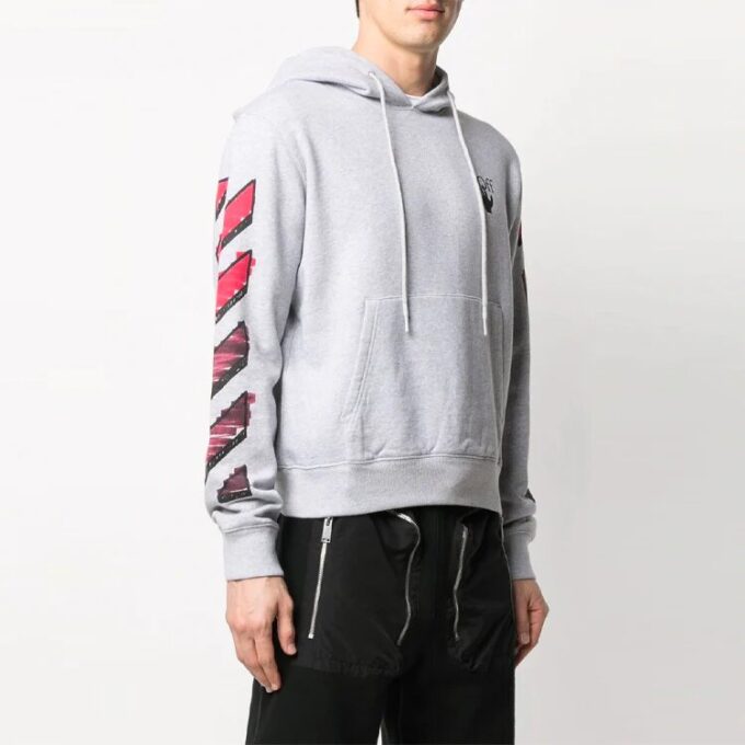 SS21 Logo imprimé, cordon de serrage, gris