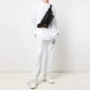 SS21 Motif animal Manches longues Coupe ample Blanc