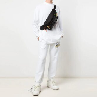 SS21 Motif animal Manches longues Coupe ample Blanc