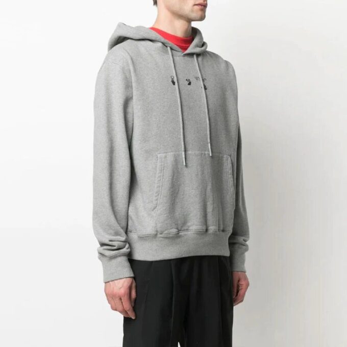 SS21 Motif Arrows Imprimé Coupe ample Gris