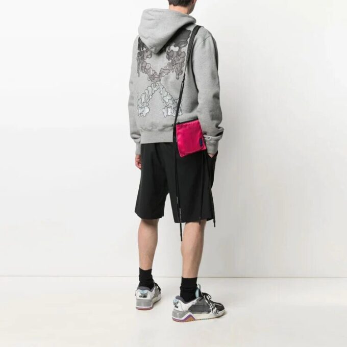SS21 Motif Arrows Imprimé Coupe ample Gris