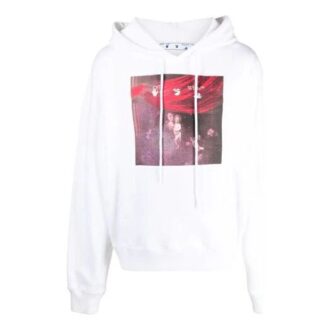 SS21 Motif logo imprimé, coupe ample, blanc