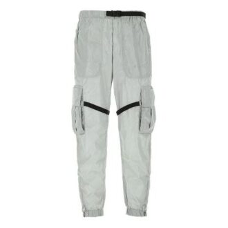 SS21 Pantalon cargo décontracté à poches multiples Gris