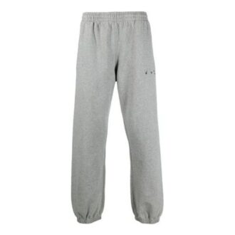 SS21 Pantalon de sport slim fit avec logo Arrows, coupe ample, gris