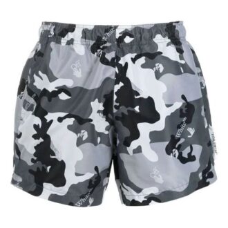SS21 Short décontracté camouflage, version grise