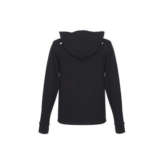 SS21 T-shirt en coton avec logo brodé, version standard, noir